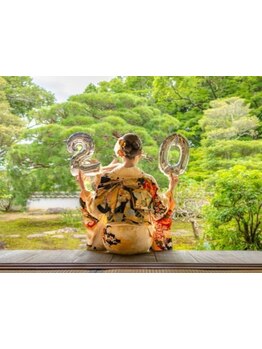 2027年度成人式のヘアセット、メイク、着付けのご予約開始しました♪予約は電話でのお問い合わせください！