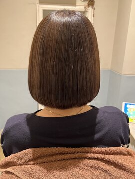 フレーム へアアンドトリートメント 天王寺北口店(FRAME) サラ艶まとまるストレート