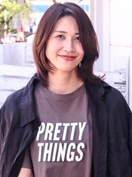 ビュートリアム 福岡(BEAUTRIUM) 乾かすだけで決まるミディアムレイヤースタイル