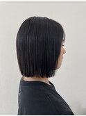 【大人気パツっとボブ】