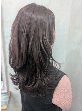 イル(iru) 暖色/プラムピンク/ボルドー/レイヤー