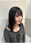 ざくざく顔周りレイヤーカット