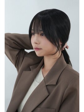 【miyon】韓国レイヤーカット×暗髪カラー×髪質改善