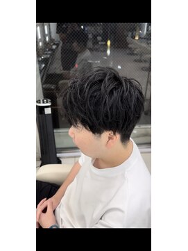 クオリス 赤塚店(QUALIS) 冬◎20代30代メンズ清潔感マッシュパーマなしスタイリング