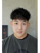 にもう&nbsp;スペインカール/ツーブロック