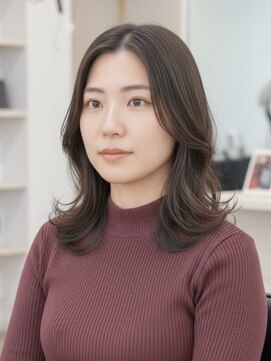 ミュージアム(MUSEUM) ボブ/レイヤーカット/グレージュ/オリーブグレージュ