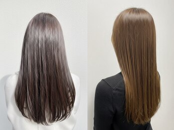 美容室9Aの写真/一人ひとりに最適なトリートメントをご提案♪種類豊富なヘアケアでカラー後もツヤ髪をキープ＆ダメージレス