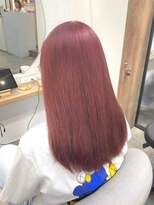 シア 綾瀬店(SHEER)&nbsp;ブリーチ1回ピンクカラー