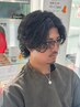 【人気パーマ】カット+波巻きパーマ