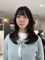 アース 高円寺店(HAIR & MAKE EARTH)&nbsp;顎下レイヤー〔@x__xrn03 〕
