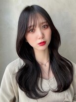 アフロート ルヴア(AFLOAT RUVUA) あむstyle 小顔なお顔周りが可愛い韓国レイヤーカット