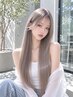 【プルエクステ】在庫限り★プラチナ毛 52cm 60本～ ￥33000 → ￥16800～