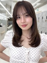 エジョン 三鷹店(Aejon)&nbsp;三鷹レイヤーカット韓国ハッシュカット顔周り前髪カットボブ