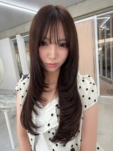 伸びてもバランスが崩れにくいよう、もちの良さまで考えてカット☆