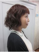 髪質改善★うる艶パーマ☆ガーリッシュBOB★