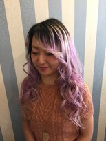 ナビィ(NAVI) 外国人風パープルヘアー