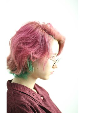 カラーワールド カンナヘアーメゾン(color world canna hair maison) トリプルカラー3