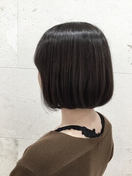 シャンティ 琴似店(Shanti) くすみ系ダークトーンボブ　【小笠原諒】