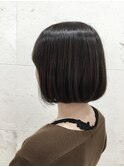くすみ系ダークトーンボブ 【小笠原諒】
