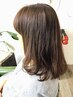 【コテいらずの前髪♪】前髪パーマ+カット(全体)￥8250