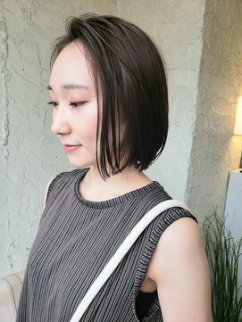 ペネロープ(Penelope) ノンブローでキマる　大人かわいいぱつっとボブ！　担当　遠藤至