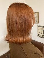 ヘアーデザインサロン スワッグ(Hair design salon SWAG)&nbsp;オレンジカラー