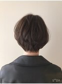 ナチュラルショートボブ