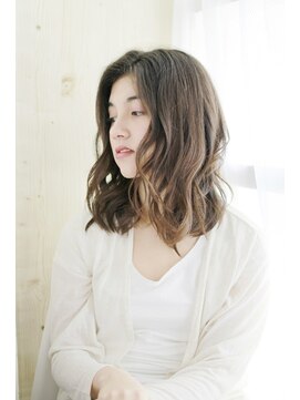 トレス プラス エヌ(TRESS+n) 20代30代40代 ほつれ無造作ロング【堅田】