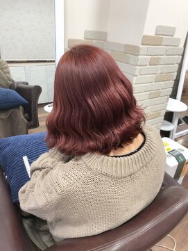 アーチフォーヘア 心斎橋店(a-rch for hair) ボルドーカラー