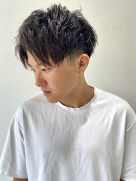 フォーク FOLK 【FOLK】スパイラル センター マッシュ ツーブロック ツイスト