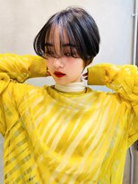 リベルテ(LIBERTE)&nbsp;銀座　LIBERTE小顔ショート×アッシュブラック