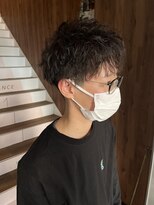 アヴァンス 天王寺店(AVANCE.) MEN'S HAIR 刈り上げマッシュ×ツイストパーマ