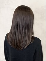 アース 綱島店(HAIR&MAKE EARTH) 20代30代40代髪質改善カラーアッシュ暗髪艶感ストレート