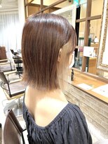 ネオリーブカップ 町田店(Neolive capu)&nbsp;切りっぱなし×インナーカラー◎ミルクティーベージュ【町田】