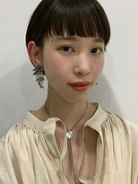 ドットプラス リム(Dot+LIM)&nbsp;オン眉のショートヘア