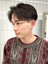 センターパート/ニュアンスパーマ