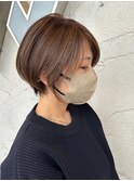 丸みショート/骨格似合わせカット