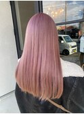ラベンダーピンクベージュ ダブルカラー ピンクベージュ