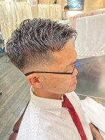 銀座マツナガ 浅草店&nbsp;スキンフェード アイロンパーマ