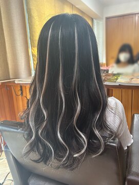 エクステンション クーチャー(Extention Cu'cha) シルバーメッシュ　全体に♪