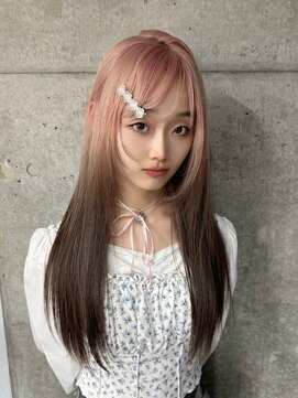 ソル バロール 表参道(SOL .valor) ネビージュ[表参道駅/青山/ケアブリーチ/ダブルカラー]