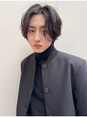 【エイチ原宿】メンズ韓国風カルマパーマ