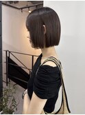 ミニボブ　顎ラインボブ