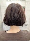 ワンカールワンレングスボブ