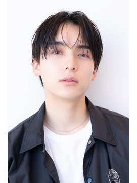 ハバナ 渋谷(HAVANA) 毛流れセンターパート黒髪ニュアンスパーマ