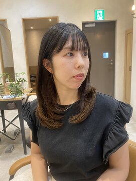 ラボヌールヘアーグレース 門前仲町店(La Bonheur hair grace) 【杉本】レイヤーカット/ぱっつん前髪/髪質改善トリートメント
