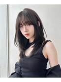顔周りカット/似合わせカット/レイヤーカット/韓国ヘア/シャギー