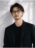 ラフショートメンズパーマ
