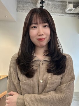 マルケ ドゥ マッシュ(MaruQuee de mashu) レイヤー/ラウンドバング/ハッシュボブ/韓国/ボブ/梅田