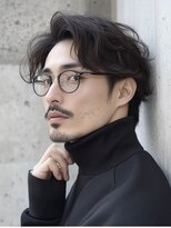 ジレス(Jiles)&nbsp;ニュアンスパーマ[メンズカット/江坂吹田/メンズパーマ/縮毛矯正